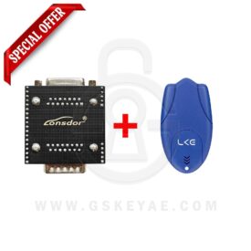 Lonsdor LKE Smart Key Emulator K518ISE K518S Key Programmer & Super ADP 8A/4A Adapter
