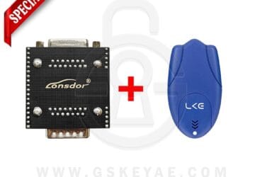 Lonsdor LKE Smart Key Emulator K518ISE K518S Key Programmer & Super ADP 8A/4A Adapter