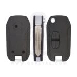 2006-2014 Mitsubishi Pajero Flip Key Remote Shell Cover 2 Button MIT8 Modified (1)