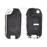 2006-2014 Mitsubishi Pajero Flip Key Remote Shell Cover 2 Button MIT8 Modified (2)