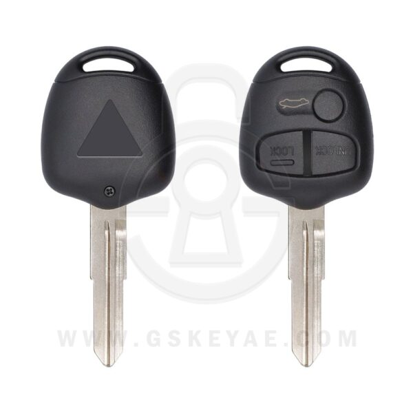 2013-2015 Mitsubishi Pajero Remote Head Key Shell Cover 3 Button MIT8
