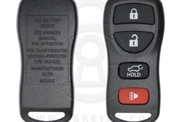 2005-2008 Nissan Armada Keyless Entry Remote 4 Button 315MHz 28268-ZE10B USED