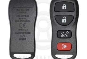 2004-2019 Genuine Nissan Armada Keyless Entry Transmitter 4 Button 315MHz 28268-ZT04B USED