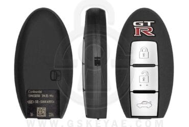 2009-2012 Nissan GTR Smart Key Remote 3 Button 315MHz 285E3-JF15A USED