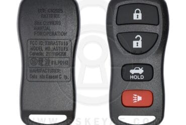 2002-2017 Genuine Nissan Infiniti Keyless Entry Remote 4 Button 315MHz 28268-C991C (USED)