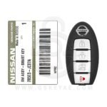 2013-2014 Genuine Nissan Maxima Smart Key Remote 4 Buttons 433MHz 285E3-JC07A (OEM) (1)