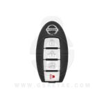 2013-2014 Genuine Nissan Maxima Smart Key Remote 4 Buttons 433MHz 285E3-JC07A USED (1)