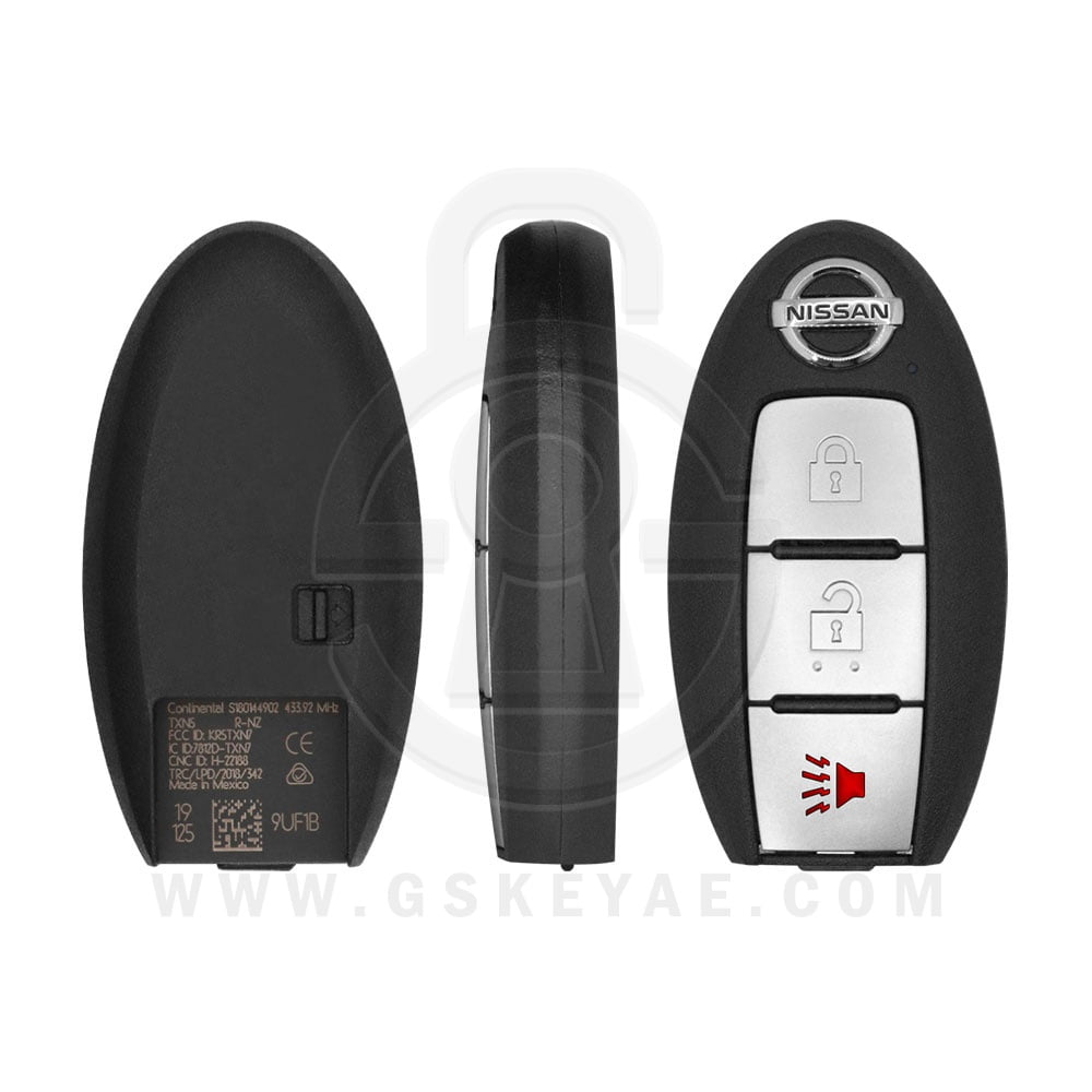 2019-2020 Nissan Murano Pathfinder Smart Key Remote 3 Button 433MHz 285E3-9UF1B USED