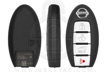 2014-2016 Genuine Nissan Rogue Smart Key Remote 4 Buttons 433MHz 285E3-4CB6C (USED)