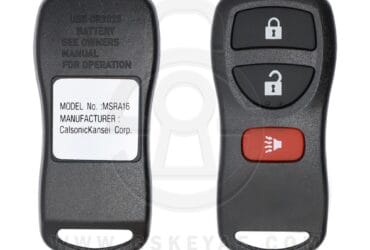 2003-2010 Genuine Nissan X-Trail Keyless Entry Remote 3 Button 433MHz 28268-9H20A USED