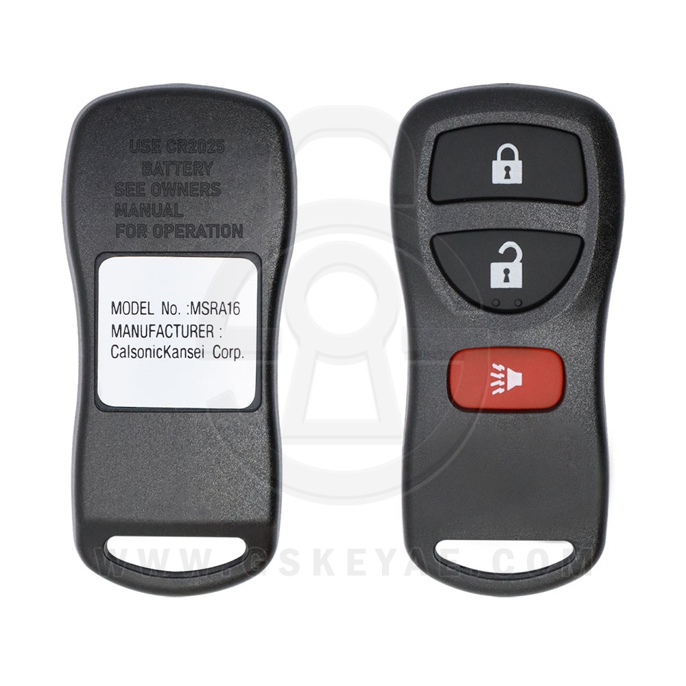2003-2010 Genuine Nissan X-Trail Keyless Entry Remote 3 Button 433MHz 28268-9H20A USED