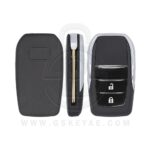 2012-2019 Toyota Corolla Yaris Flip Key Remote Shell Cover 2 Button TOY43 Modified (1)