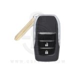 2012-2019 Toyota Corolla Yaris Flip Key Remote Shell Cover 2 Button TOY43 Modified (3)