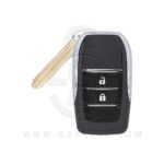 1998-2015 Toyota Corolla Altis Kluger Flip Remote Key Shell Cover 2 Buttons TOY43 Modified (3)