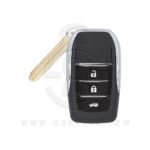 1998-2015 Toyota Camry Previa Sienta Flip Remote Key Shell Cover 3 Button TOY43 Modified (3)