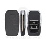 2010-2017 Toyota Corolla Camry Flip Remote Key Shell Cover 3 Button w/ Trunk TOY43 Modified (1)