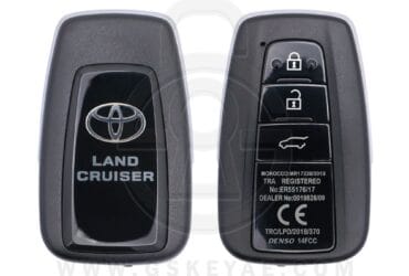 2020-2023 Toyota Land Cruiser Prado Smart Key Remote 3 Button 433MHz 89904-60V60 OEM