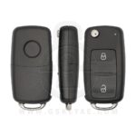 2011-2016 VW Volkswagen Amarok Transporter Flip Key Remote Shell Cover 2 Button