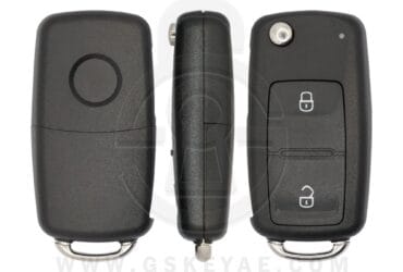 2011-2016 VW Volkswagen Amarok Transporter Flip Key Remote Shell Cover 2 Button