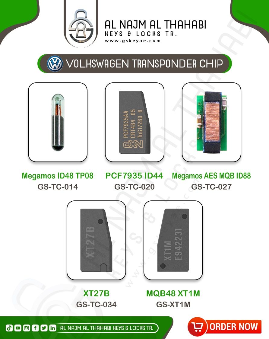 Volkswagen Transponder Chip