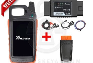 Xhorse VVDI Key Tool Max Device & Mini OBD Tool & Toyota 8A Adapter Bundle