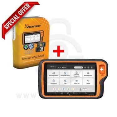 Xhorse VVDI Key Tool Plus & Xhorse VAG MQB Add Key and All Keys Lost License Activation