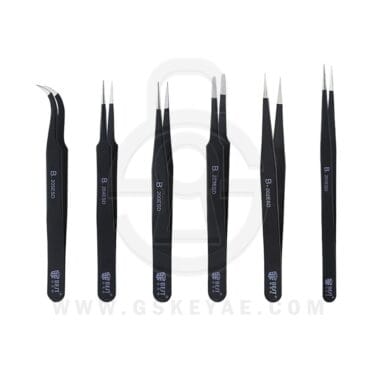 Bestool ESD Anti-Static Stainless Steel Tweezers 6 Types