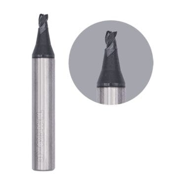 Solid Carbide End Mill Cutter And Tracer Point φ2.5xD6x40L For Viper Key Cutting Machine