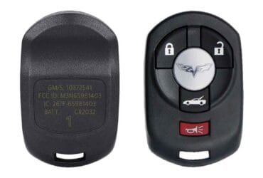 2005-2007 Chevrolet Corvette Smart Key Remote 315MHz 4 Buttons M3N65981403 10372541 USED