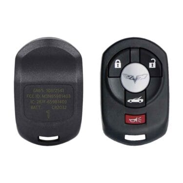 2005-2007 Chevrolet Corvette Smart Key Remote 315MHz 4 Buttons M3N65981403 10372541 USED