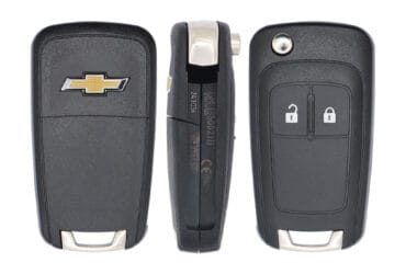 2010-2016 Chevrolet Cruze Flip Key Remote 433MHz 2 Button PCF7937E Chip 13500218 USED
