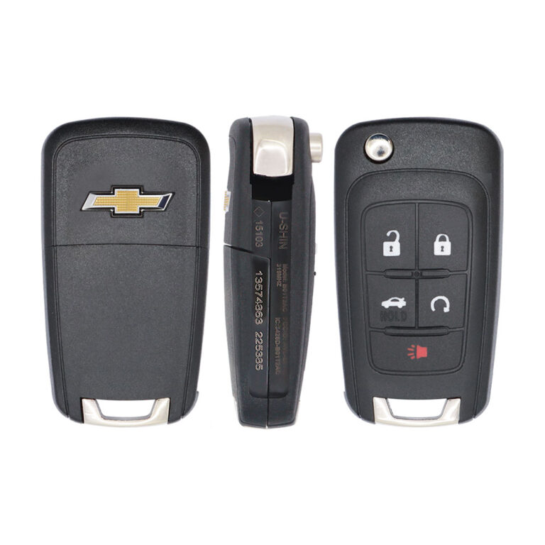 2010-2019 Genuine Chevrolet Cruze Camaro Flip Key Remote 5 Button 315MHz 13500226 USED