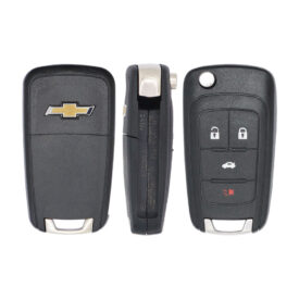 2010-2019 Chevrolet Cruze Camaro Malibu Flip Key Remote 315MHz 4 Button PCF7937E Chip 13501913 USED