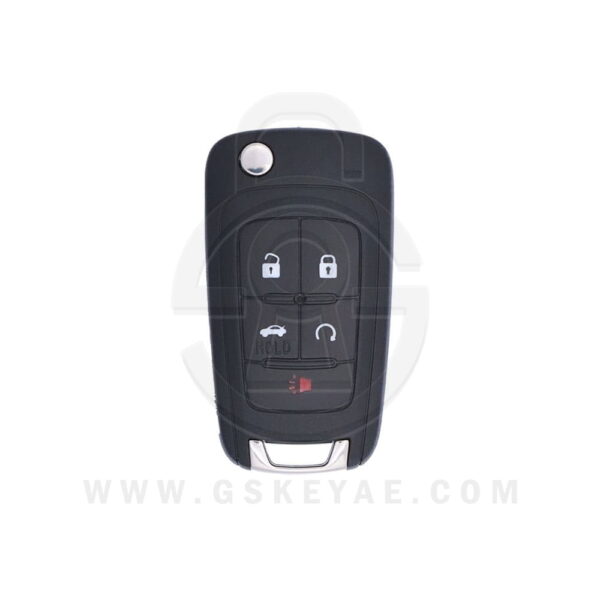 2014-2015 Chevrolet Malibu Impala Smart Flip Key Remote 5 Button 433MHz 5912546 USED (1)