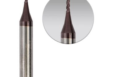 Fraise de fraisage de bout en matériau carbure 1,5 mm