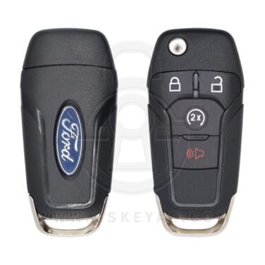 2015-2022 Ford F-Series Ranger Flip Key Remote 4 Button 902MHz FL3T-15K601-CH USED