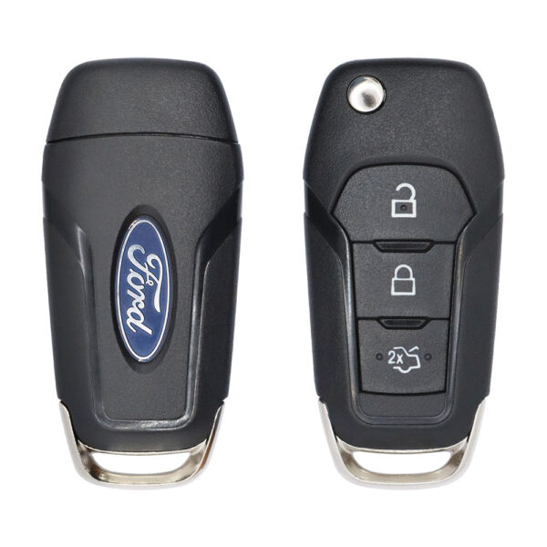 2013-2015 Genuine Ford Fusion Flip Key Remote 433MHz 3 Button DS7T-15K601-BF USED