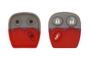 Plaque en caoutchouc silicone pour télécommande sans clé GMC Sierra Yukon à 3 boutons