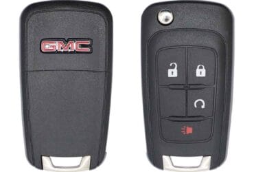 2010-2017 Genuine GMC Terrain Flip Key Remote 315MHz 4 Button OHT01060512 20835400 USED
