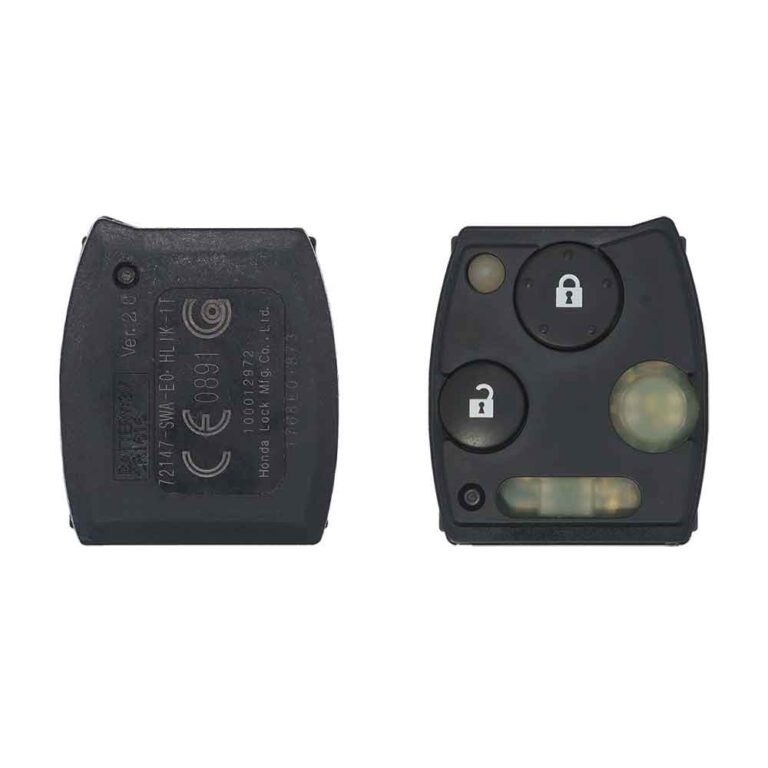 2008-2011 Genuine Honda Civic Remote Module 2 Button 433MHz ID46 Chip 72147-SWA-E01 USED