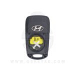2012-2013 Genuine Hyundai Accent Flip Key Remote 2 Button 433MHz 95430-1R110 USED (2)