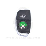 2014-2016 Genuine Hyundai Accent Flip Key Remote 3 Buttons 433MHz 95430-1RAB1 USED (2)