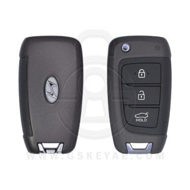 2021 Genuine Hyundai Accent Flip Key Remote 3 Button 433MHz 95430-H6700 USED
