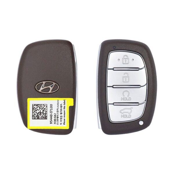 2023 Genuine Hyundai Creta Smart Key Remote 4 Button 433MHz AES 6A Chip 95440-I7100 OEM