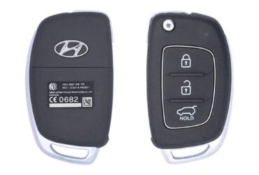 Télécommande pliante d'origine Hyundai i20 2013-2014 433MHz 3 boutons 95430-1JAB1 UTILISÉE