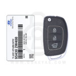 2013 Genuine Hyundai Santa Fe Flip Key Remote 433MHz 3 Buttons 95430-2W400 OEM (1)