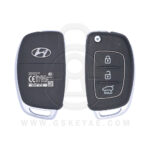 2013 Genuine Hyundai Santa Fe Flip Key Remote 433MHz 3 Buttons 95430-2W400 OEM