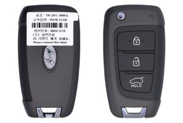 2018-2019 Genuine Hyundai Santa Fe Flip Key Remote 3 Button 433MHz 95430-S1200 OEM