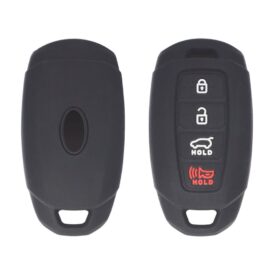 Hyundai Smart Key Remote Silicone Cover Case 4 Button w/ Hatch