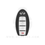 2008-2013 Infiniti G35 G37 Smart Key Remote 4 Buttons 433MHz 285E3-JL38A USED (1)